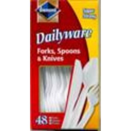 DIAMOND Cutlery Set Plastic 24 Count 00048